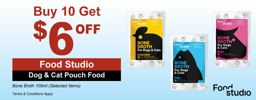 Food Studio Dog & Cat Canned Food Promo